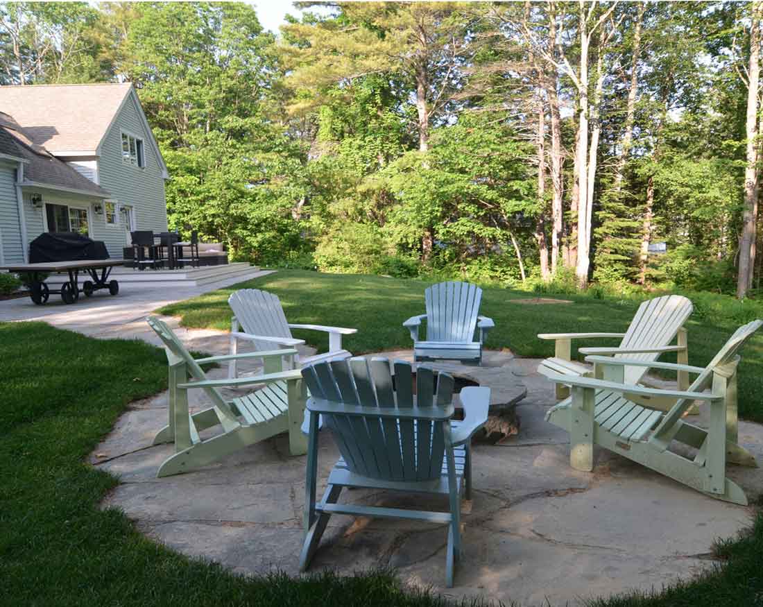 Creating An Outdoor Living Space Landscape Designer Kennebunk Maine